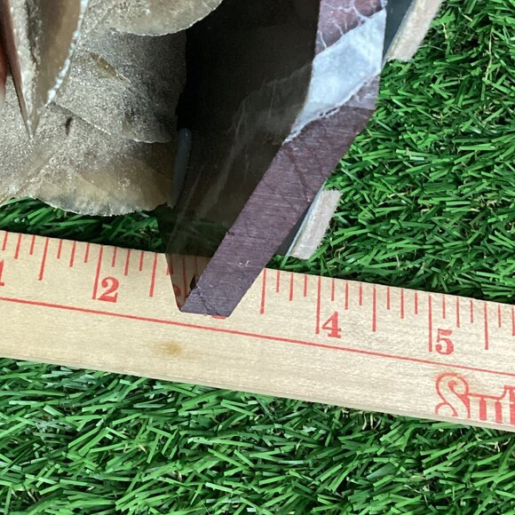 Desert Rose Selenite Crystal Formation on Marble base - Picture 9 of 10